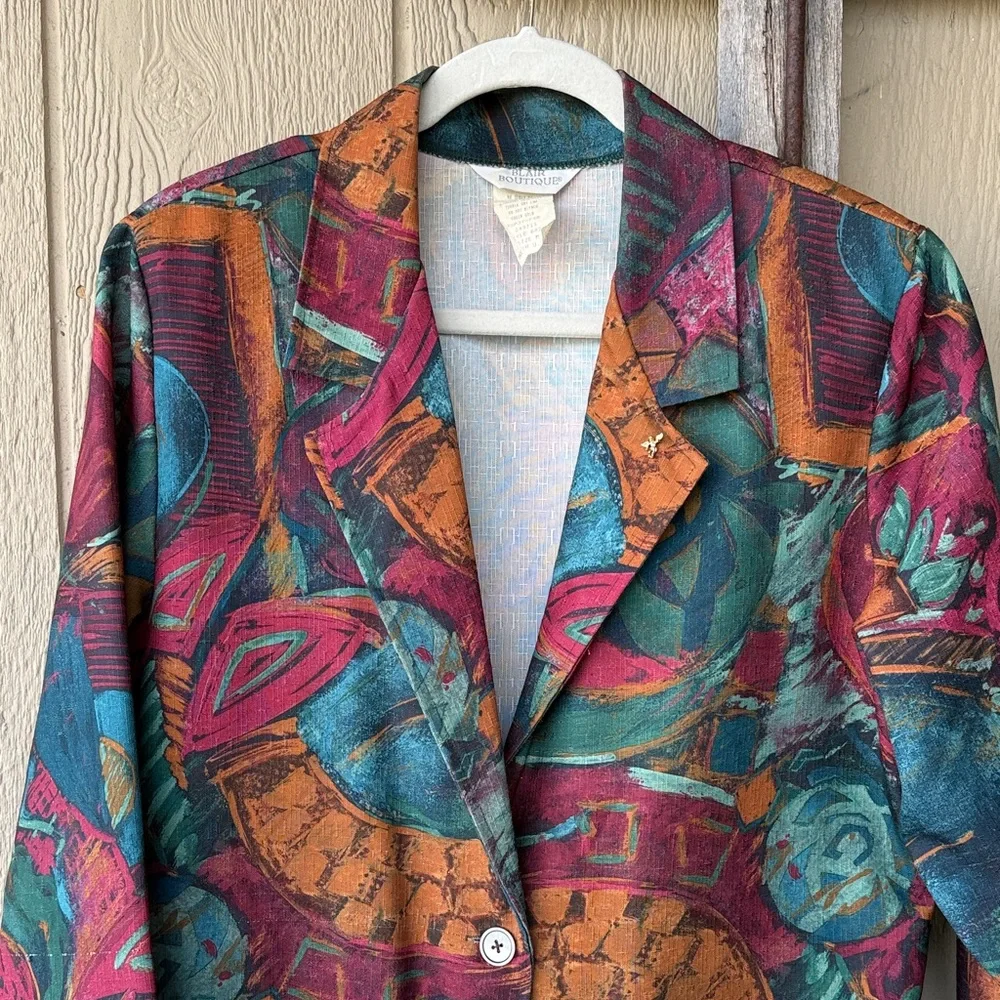 Vintage Abstract Women's Jacket
